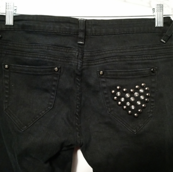 👖Bebe/Siren 2B bebe Skinny Black Jean 🆕Size 28 Women,A Fabulous Gift Item 🎁 - Picture 6 of 16